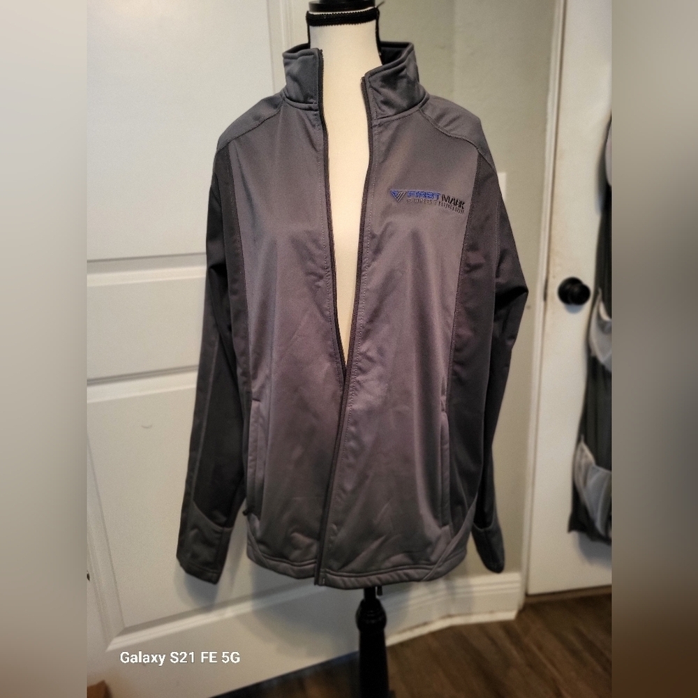 Eddie Bauer Gray Jacket, Medium Weight, Size Large, NWT